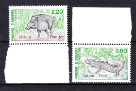 Фауна Фауна ^/--/^ NM Фауна  Андорра  1989 г MNH - ^_^^^ NM Фауна Андорра 1989 MNH - фото фото фото