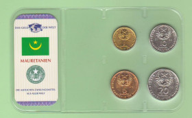Мавританія Мавритания ^/--/^ Набор монет МАВРИТАНИЯ из серии - Das Geld Der Welt блистер запайка пластик набір блістер МАВРИТАНІЯ ^_^^^ Набор монет МАВРИТАНИЯ из серии - Das Geld Der Welt блистер запайка пластик набор блистер Мавритания - фото фото фото