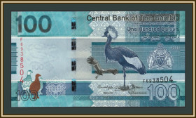 Гамбія Гамбия ^/--/^ Гамбия 100 даласи 2023 P-41  (41 /--/ с) UNC ^_^^^ Гамбія 100 даласі 2023 P-41 (41 /--/ с) UNC - фото фото фото