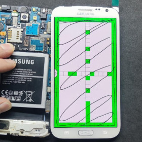 Сенсорні екрани і Дисплеї Сенсорные экраны и Дисплеи ^/--/^ Дисплей Samsung Galaxy note 2 n /--/ 7100 В рамке оригинал замененное стекло, провереный. ^_^^^ Дисплей Samsung Galaxy note 2 n /--/ 7100 У рамці оригінал замінене скло, перевірений. - фото фото фото