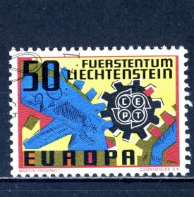 Бенілюкс Бенилюкс ^/--/^ Лихтенштейн. ЕВРОПА (серия) 1967 г. ^_^^^ Ліхтенштейн. Європа (серія) 1967 - фото фото фото