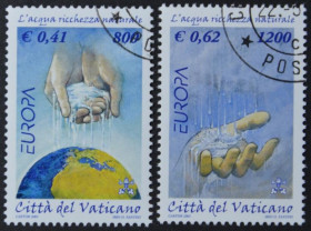 Інше Другое ^/--/^ Ватикан  Вода - природное богатство Европа СЕПТ 2001 ^_^^^ Ватикан Вода - природне багатство Європа СЕПТ 2001 - фото фото фото