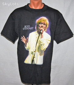 Футболки, майки Футболки, майки ^/--/^ Футболка ROD STEWART p.XL original ENGLAND ^_^^^ Футболка ROD STEWART p.XL Original England - фото фото фото