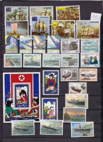 Транспорт Транспорт ^/--/^ Флот . Подборка № с-26 MNH - серии ^_^^^ Флот . Добірка No с-26 MNH - серії - фото фото фото