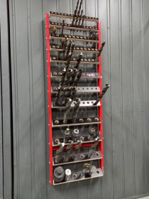 Інші аксесуари та комплектуючі Другие аксессуары и комплектующие ^/--/^ Підставка на свердла   (120 шт) ^_^^^ Подставка на сверла (120 шт) - фото фото фото