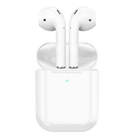Навушники, гарнітури Наушники, гарнитуры ^/--/^ Навушники Bluetooth бездротові Hoco EW /--/ 02 Plus з мікрофоном White ^_^^^ Наушники Bluetooth беспроводные Hoco EW /--/ 02 Plus с микрофоном White - фото фото фото