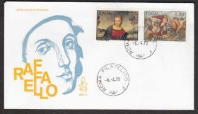 Європа Европа ^/--/^ Италия 1970 ЖИВОПИСЬ КАРТИНЫ РАФАЭЛЯ ИСКУССТВО РЕНЕССАНС ВОЗРОЖДЕНИЕ КПД Mi.1305-1306 ^_^^^ Італія 1970 ЖИВОПИС КАРТИНИ РАФАЕЛЯ МИСТЕЦТВО РЕНЕССАНС ЗРОДЖЕННЯ ККД Mi.1305-1306 - фото фото фото