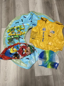 Інше Другое ^/--/^ Жилет надувний, мʼяч, круг, водні окуляри, шапочка для води ^_^^^ Жилет надувной, мяч, круг, водные очки, шапочка для воды - фото фото фото
