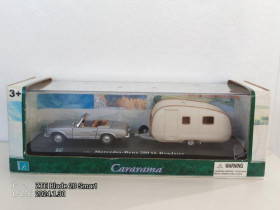 Інше Другое ^/--/^ Mercedes-Benz 280 /--/ SL Roadster &amp;amp; Caravan / Cararama - Hongwell /  -4601- ^_^^^ Mercedes-Benz 280 /--/ SL Roadster &amp;amp; Caravan / Cararama - Hongwell / -4601- - фото фото фото