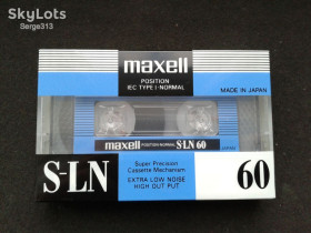 Касети Кассеты ^/--/^ Аудиокассеты Maxell S-LN 60 ^_^^^ Аудіокасети Maxell S-LN 60 - фото фото фото