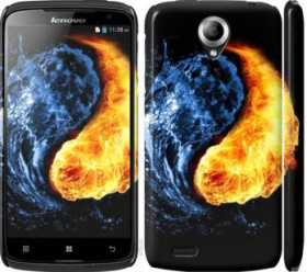 Чохли, бампера Чехлы, бампера ^/--/^ Чехол на Lenovo S /--/ 820 Инь-Янь 1670 /--/ m-52 - фото фото фото