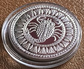 Білорусь Беларусь ^/--/^ Беларусь 1 рубль 2009 год ЗНАК ЗОДИАКА СКОРПИОН Ni ошибка поворот ^_^^^ Білорусь 1 рубль 2009 ЗНАК ЗОДІАКА СКОРПІОН Ni помилка поворот - фото фото фото
