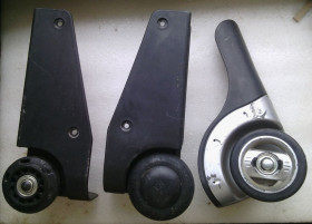 Дорожні сумки, валізи Дорожные сумки, чемоданы ^/--/^ мегалот 3 штуки колеса к чемодану  мега лот ^_^^^ мегалот 3 штуки колеса до валізи мега лот - фото фото фото