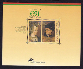 Португалія Португалия ^/--/^ ZM Португалия  1991 г  MNH - блок - ^_^^^ ZM Португалія Мадейра 1991 MNH - блок - фото фото фото