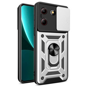 Чохли, бампера Чехлы, бампера ^/--/^ Чохол Fiji Camera Defence для ZTE Blade A /--/ 34 бампер із захистом камери та підставкою Silver ^_^^^ Чехол Fiji Camera Defence для ZTE Blade A /--/ 34 бампер с защитой камеры и подставкой Silver - фото фото фото