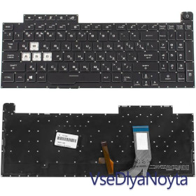 Клавіатури Клавиатуры ^/--/^ Клавиатура для ноутбука ASUS (G /--/ 731 /--/ GD, G /--/ 731 /--/ GT, G /--/ 731 /--/ GU) rus, black, без фрейма, подсветка клавиш (RGB  ^_^^^ Клавіатура для ноутбука ASUS (G /--/ 731 /--/ GD, G /--/ 731 /--/ GT, G /--/ 731 /--/ GU) rus, black, без фрейму, підсвічування клавіш (RGB - фото фото фото