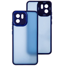 Чохли, бампера Чехлы, бампера ^/--/^ Чохол Fiji Lens для Xiaomi Redmi A /--/ 1 бампер матовий з захистом блока камер Blue ^_^^^ Чехол Fiji Lens для Xiaomi Redmi A /--/ 1 бампер матовый с защитой блока камер Blue - фото фото фото