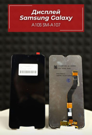 Сенсорні екрани і Дисплеї Сенсорные экраны и Дисплеи ^/--/^ Дисплей Samsung Galaxy A /--/ 10 /--/ S SM-A /--/ 107 complete Black ^_^^^ SM-A /--/ 107 complete Black - фото фото фото