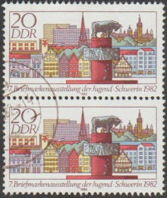 НДР, ФРН ГДР, ФРГ ^/--/^ Германия Німеччина ГДР 1982 архитектура пара сцепка ^_^^^ Германия ГДР 1982 архитектура пара сцепка - фото фото фото