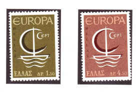 Малі Держави Європи Малые Государства Европы ^/--/^ Греция  1966 г MNH  -  EUROPA CEPT - ^_^^^ Греція 1966 MNH - EUROPA CEPT - фото фото фото