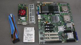 Материнські плати Материнские платы ^/--/^ 8 ядерный комплект Supermicro X /--/ 7 /--/ DCL-3+ 2 /--/ x процессра Xeon E /--/ 5440 + 24 /--/ Gb DDR /--/ 2 + ATI Radeon HD R /--/ 5 235 1 /--/ G Вживане ^_^^^ 8 ядерний комплект Supermicro X /--/ 7 /--/ DCA-3+ 2 /--/ x процесра Xeon E /--/ 5440 + 24 /--/ Gb DDR /--/ 2 + ATI Radeon HD R /--/ 5 235 1 /--/ G - фото фото фото