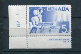 Північна Америка Северная Америка ^/--/^ Канада Canada  Ship MNH  Недолив клея ^_^^^ Канада Canada Ship MNH Недолив клею - фото фото фото