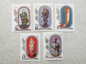 СРСР - СССР - ^/--/^ Серія поштових марок СРСР &amp;quot; Державний музей мистецтва народів Сходу &amp;quot; 1969 рік ** ^_^^^ Серия почтовых марок СССР 1969 год &amp;quot; Государственный музей искусства народов Востока &amp;quot; - фото фото фото