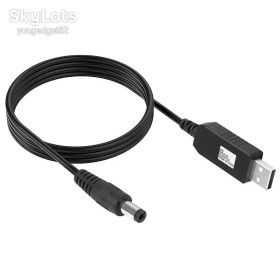 Кабелі Кабели ^/--/^ Кабель живлення для роутера/модема USB-DC  (2.1 /--/ x /--/ 5.5 /--/ mm) з перетворювачем до 12 /--/ V in box  (1 /--/ m) ^_^^^ Кабель питания для роутера/модема USB-DC (2.1 /--/ x /--/ 5.5 /--/ mm) с преобразователем до 12 /--/ V in box (1 /--/ m) - фото фото фото