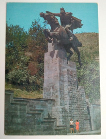 СРСР СССР ^/--/^ Армянская ССР Кафан Памятник Давид-Беку  1980 /--/ г Фото Богданов ^_^^^ Вірменська РСР Кафан Пам'ятник Давид-Беку 1980 /--/ р Фото Богданов - фото фото фото