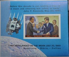 Інше Другое ^/--/^ Аджман Космос Шеппард Кеннеди 1970 ^_^^^ Аджман Космос Шеппард Кеннеді 1970 - фото фото фото