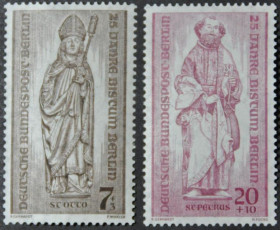 Інше Другое ^/--/^ ФРГ Религия Личности Епископы 1955 ^_^^^ ФРН Релігія Особистості Єпископи 1955 - фото фото фото