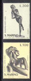 Малі Держави Європи Малые Государства Европы ^/--/^ ZM Сан Марино 1974 г MNH - Э. Греко ^_^^^ ZM Сан Марино 1974 MNH - Е. Греко - фото фото фото