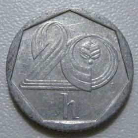 Чехія Чехия ^/--/^ Чехія 20 гелерів 1993 року 41626 ^_^^^ Чехия 20 гелеров 1993 года 41626 - фото фото фото