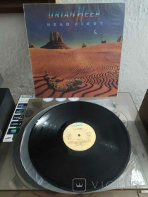 Платівки Пластинки ^/--/^ Uriah Heep -&amp;quot;Head First&amp;quot; 1983 ^_^^^ Uriah Heep - &amp;quot; Head First &amp;quot; 1983 - фото фото фото