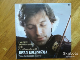Платівки Пластинки ^/--/^ G. Tartini, J. Suk-Jovan Kolundzija-M-Югославия ^_^^^ G. Tartini, J. Suk-Jovan Kolundzija-M-Югославія - фото фото фото