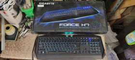 Клавіатури Клавиатуры ^/--/^ Игровая клавиатура с подсветкой Gigabyte GK-Force K /--/ 7 USB № 24140505 ^_^^^ Гра з підсвічуванням Gigabyte GK-Force K /--/ 7 USB No 24140505 - фото фото фото