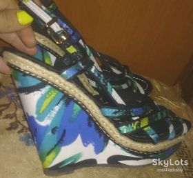Босоніжки Босоножки ^/--/^ чорні босоніжки атлас Alta Moda р /--/ 39 ^_^^^ черные босицы атлас Alta Moda р /--/ 39 - фото фото фото