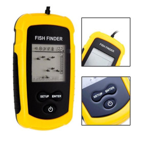 Ехолоти, радари Эхолоты, радары ^/--/^ Ехолот Fish Finder портативний для берега та човна, відображення риби та рельєфу дна. ^_^^^ Эхолот Fish Finder портативный для берега и лодки, отображение рыбы и рельефа дна. - фото фото фото