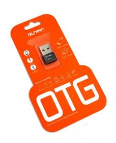 Шлейфи, перехідники Шлейфы, переходники ^/--/^ OTG перехідник SUNPIN OT-04 USB-AM для Type C  (Type C + U /--/ 2) Чорний ^_^^^ OTG переходник SUNPIN OT-04 USB-AM для Type C (Type CU /--/ 2) Черный - фото фото фото