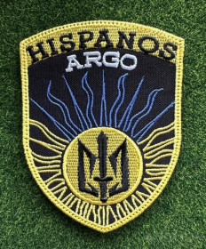 Інше Другое ^/--/^ Шеврон Украина HISPANOS ARGO № 1369 ^_^^^ Шеврон Украина HISPANOS ARGO No 1369 - фото фото фото