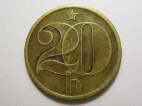 Чехословаччина Чехословакия ^/--/^ Чехословакия 20 геллеров 1978 года 37423 ^_^^^ Чехословаччина 20 геллерів 1978 року 37423 - фото фото фото