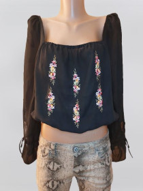 Кофти Кофты ^/--/^ Стильная женская кофта, блузка с вышивкой New look ^_^^^ Стильна жіноча кофта, блузка з вишивкою New look - фото фото фото