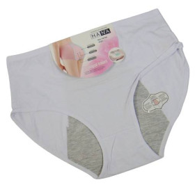 Труси Трусы ^/--/^ Трусики для критических дней Hana 70088 2 /--/ XL белые ^_^^^ Трусики для критичних днів Hana 70088 2 /--/ XL білі - фото фото фото