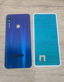 Інше  (Корпуса) Другое (Корпуса) ^/--/^ Задня частина корпусу Xiaomi Redmi Note 7 Blue  (з склом камери) ^_^^^ Задняя часть корпуса Xiaomi Redmi Note 7 Blue (со стеклом камеры) - фото фото фото