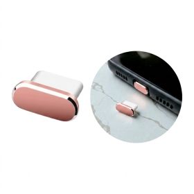 Навушники Наушники ^/--/^ Заглушка USB Type-C захисна металева кришка від пилу вологи для телефонів гаджетів рожево-золотиста ^_^^^ Заглушка USB Type-C защитная металлическая крышка от пыли влаги для телефонов гаджетов розово-золотистая - фото фото фото