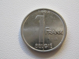 Бельгія Бельгия ^/--/^ Бельгия 1 франк 1994 года BELGI 33073 ^_^^^ Бельгія 1 франк 1994 року BELGI 33073 - фото фото фото