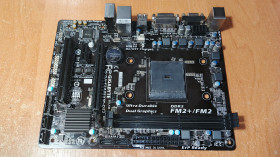 Материнські плати Материнские платы ^/--/^ Материнська плата Gigabyte GA-F /--/ 2 /--/ A /--/ 88 /--/ XM-DS /--/ 2   (sFM /--/ 2+, AMD A /--/ 88 /--/ X, PCI-E x /--/ 16)   (под ремонт) ^_^^^ Материнська плата Gigabyte GA-F /--/ 2 /--/ A /--/ 88 /--/ XM-DS /--/ 2 (sFM /--/ 2+, AMD A /--/ 88 /--/ X, PCI-E x /--/ 16) (під ремонт) - фото фото фото