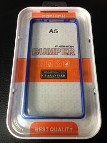 Чохли, бампера Чехлы, бампера ^/--/^ Алюминиевый бампер для Samsung A /--/ 5 A /--/ 500 2015 blue ^_^^^ Алюмінієвий бампер для Samsung A /--/ 5 A /--/ 500 2015 - фото фото фото