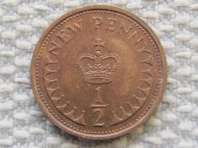 Єлизавета II (після ) Елизавета II (после ) ^/--/^ Великобритания 1/2 нового пенни 1976 года #6209 ^_^^^ Великобританія 1/2 нового пенні 1976 року #6209 - фото фото фото