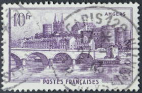 Інше Другое ^/--/^ Франция Архитектура Мост Анже 1941 ^_^^^ Франція Архітектура Міст Анже 1941 - фото фото фото